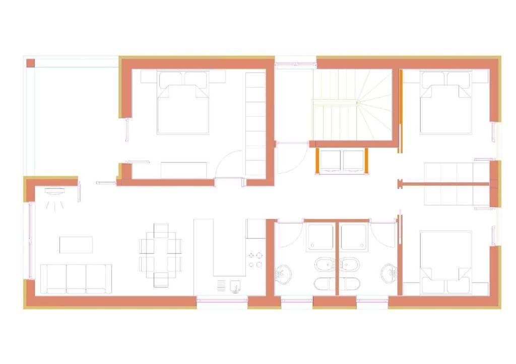 Apartment Puntamika Villa De Rosa - Ground Floor ซาดาร์ ภายนอก รูปภาพ